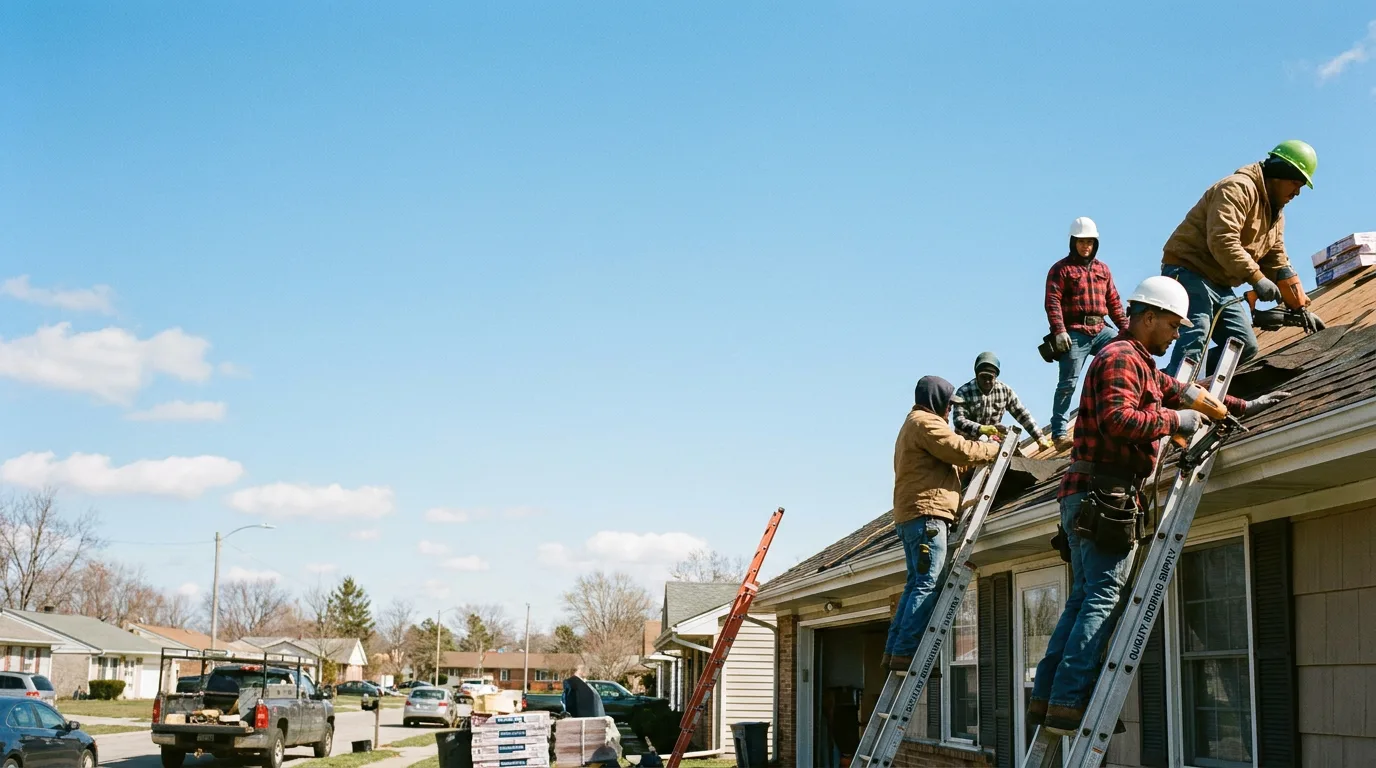 Roofing in Bushnell, IL near me